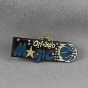 Vintage Orlando Magic Pin -Original Logo - Stamped Pin